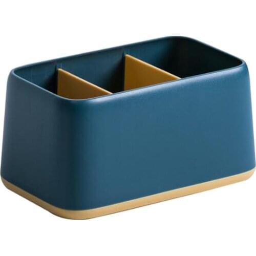 Multi Grids Storage Container Sundries Organizer for Home Desktop Remote Control Storage Box