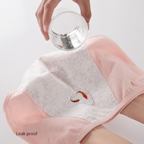 Menstrual Period Underwear Women Modal Cotton Panties Ladies Seamless Lengthen Panties Physiological Leakproof Female Underwear