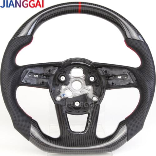 Carbon Fiber Steering Wheel Fit For Audi RS3-RS7 2017-2020/ s3 2016-2019 / s4 2016-2020 / s5 2017-2020 Models