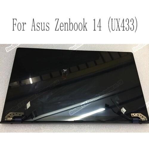Free Shipping Genuine New for ASUS ZenBook 14 Lingya Deluxe14 UX433FN UX433FA UX433 LCD Screen Assembly 1920X1080 FHD