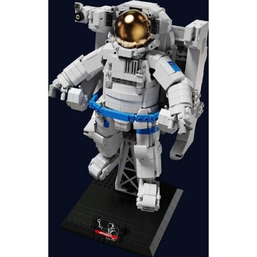 Spaceman Astronaut Blocks MOC Moduler Building Bricks Science Space Exploring Astronaut Adventure 1515PCS Brick Model Toys Gifts