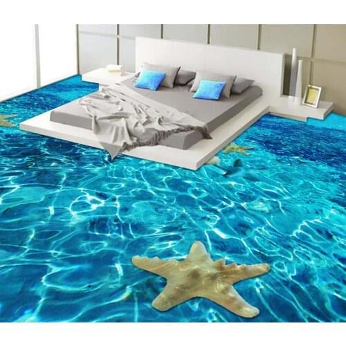 3d flooring wall paper mural 3d for living room Bedroom bathroom home decor wallpaper Waterproof floor