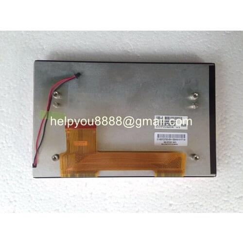 FREE SHIPPING New ORIGINAL 7'' inch C070VW04 V1 V6 LCD industrial control screen display panel FOR AUDI Q5 CAR NAVIGATION DVD