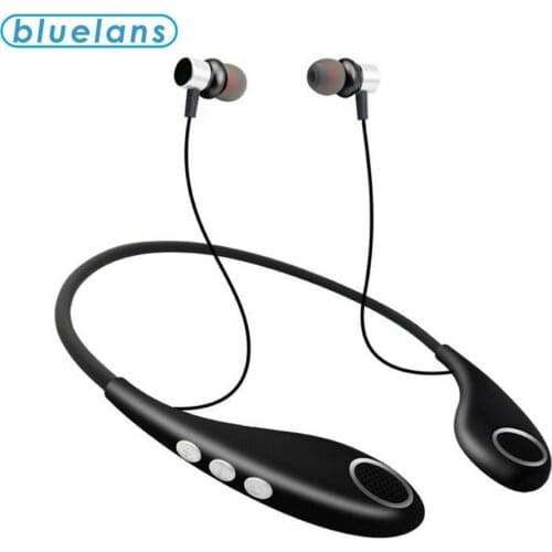 Neck wireless Bluetooth stereo low accent headphones wireless headphones, sports music Bluetooth headphones