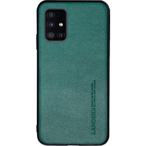 Genuine Leather Case For Samsung Galaxy A51 A50 A70 A71 A31 M51 M31 A21S S10E S20 Ultra S8 S9 S10 Plus S20 FE Note 20 10 9 Cover