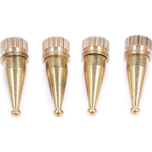 Hot Speaker Spikes for Hi-Fi Feet, Speaker Stands, Copper M8 Thread,36.2mm(H) 4Pcs