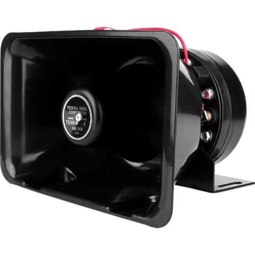 12V Electronic Siren Loud Car Warning Alarm Police Fire Siren Horn Car Alarm Horn Car Accessories