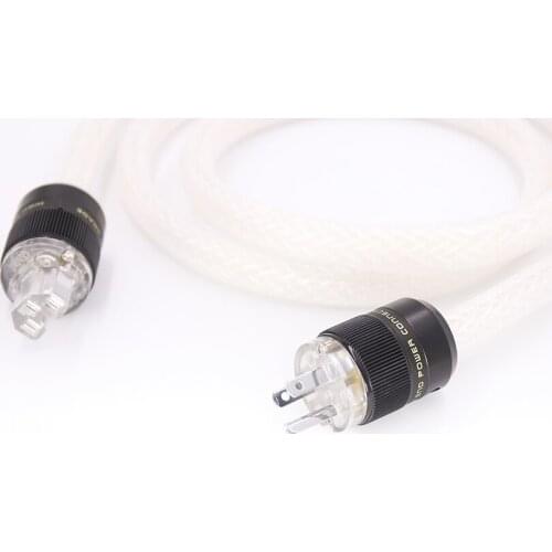 HI End Silver plated US power cable US AC power cable HIFI power cable AMPLIFIER POWER CABLE