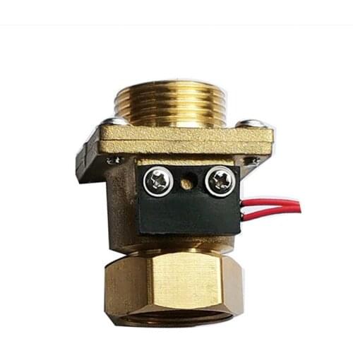 1 pc brass water switch for Wall-hung boiler, water pressure sensor water switch Water flow magnetic induction switch brass