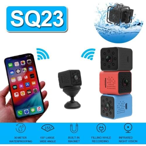 1080P HD Secret Mini Camera SQ23 SQ13 SQ12 SQ11 Camara Espia Oculta Night Vision Gizli Kamera Micro Cam Support Hidden TF Card