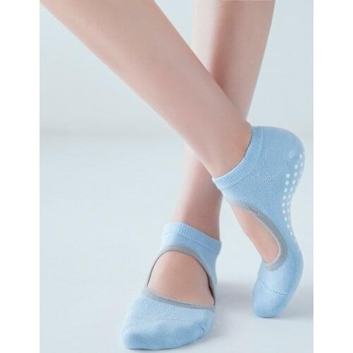 Backless Yoga Socks Non-slip Socks