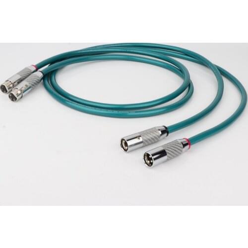 Pair Ortofon 8NX OFC pure copper audio interconnect cable with carbon fiber XLR plug Xlr Cable Microphone