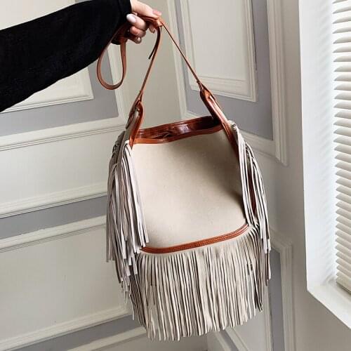 POOLOOS Women's Suede Bags
