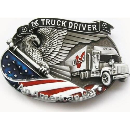 Belt Buckle New Hero Truck Driver Belt Buckle also Stock in US