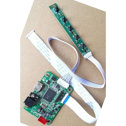 HDMI LCD LED EDP mini Controller board kit panel For NT140WHM-N44/NT140WHM-N43 1366X768 Screen cable
