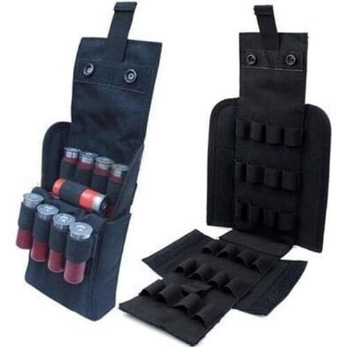 Tactical Hunting Bags 25 Round 12G Molle Ammo Shells Reload Magazine Pouches Holder Military Belt Bullet Bag