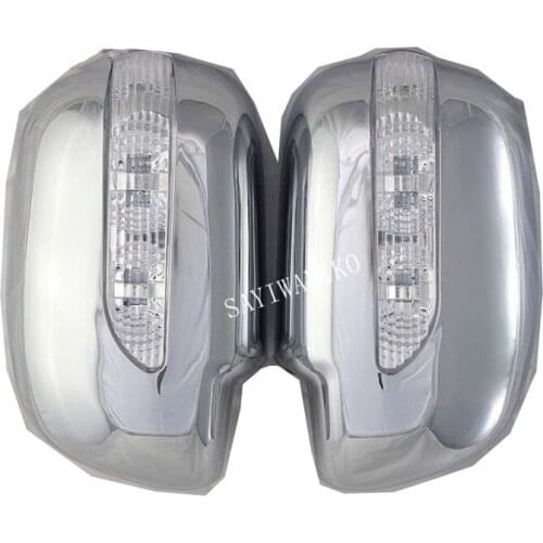 High quality ABS mirror decorative sequins FOR Toyota INNOVA 2012 LED rear view mirror cover