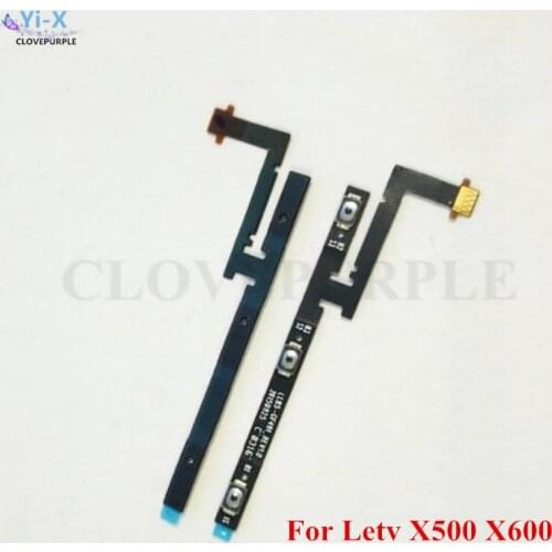 10PCS/Lot Side Power ON OFF Volume Key Button Switch Flex Cable Ribbon Replacement Repair Spare Parts For Letv 1S X500 X600