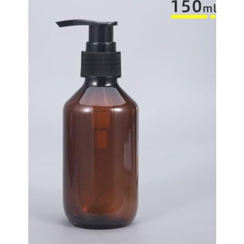 10Pcs New 150ML Pump Bottle Makeup Bathroom Liquid Shampoo Bottle Travel Dispenser Bottle Container for Soap Shower Gel