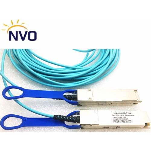 2pcs/lot, 40G QSFP 2M AOC Cable, 40G QSFP+ to QSFP+ AOC Fiber Cable 2 meters MPO SFP Module OM3 OM2 Active Optic Cable
