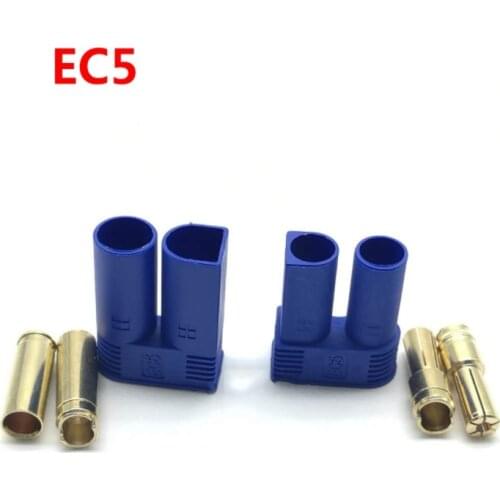 4 Pairs Quick connector Male&Female EC2 EC3 EC5 Style Connectors 2.0mm 3.5mm 5.0mm Gold Bullet Banana Plug