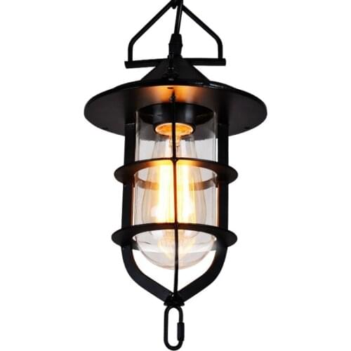 American Country Metal Dock Dining Room Pendant Lamp Restaurant Bar Counter Pendant Lights boatyard industrial Pendant Lights