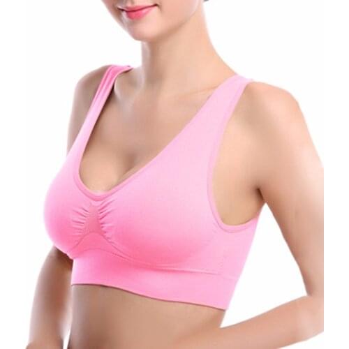 Fashion comfortable women padded bra seamless breathable push up bra plus size brassiere sexy backless bras