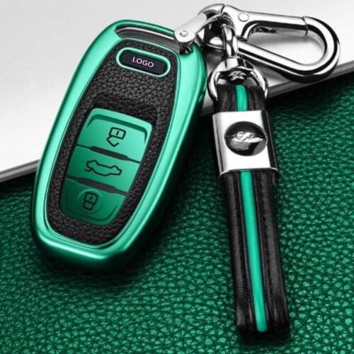 For Audi 18 A8L 2019 audi A6L A6 Car Key Case Cover Shell Bag