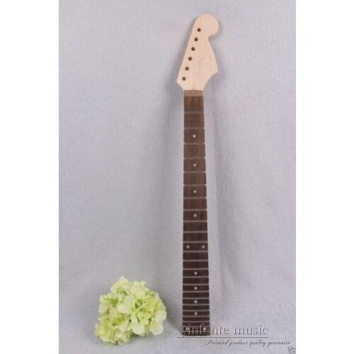 1pcs electric guitar neck maple 24 fret 25.5'' rose Fretboard Truss Rod new #804