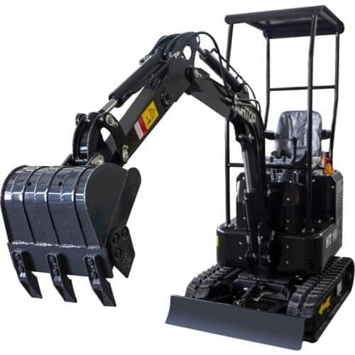 Cheap price crawler excavator with free bucket 1 ton small mini digger for sale