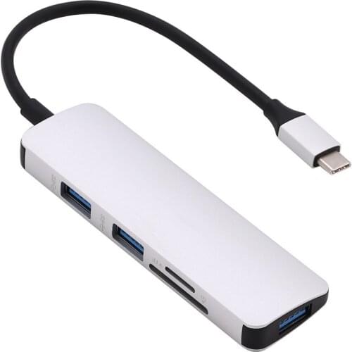 Macbook notebook card reader five-in-one type-c OTG multi-function hub expansion