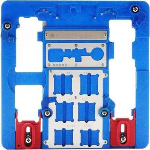 13 IN 1 MiJing A21+ PCB holder fixture for iPhone SE2/XR/8P/8G/7P/7G/6SP/6S/6P/6G/5S/5C A10 A9 A8 A7 CPU Nand Chip Repair Tool