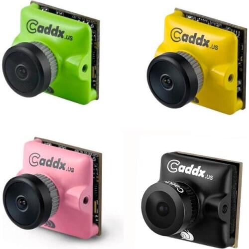 Caddx Turbo Micro F2 1/3" CMOS 2.1mm 1200TVL 16:9/4:3 NTSC / PAL 4.5g low latency mini FPV camera for RC model Caddx F1 upgrade