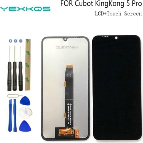 CUBOT KINGKONG 5 PRO LCD Display+Touch Screen Digitizer Assembly 100% Original New LCD+Touch Digitizer for KINGKONG 5 PRO+Tools