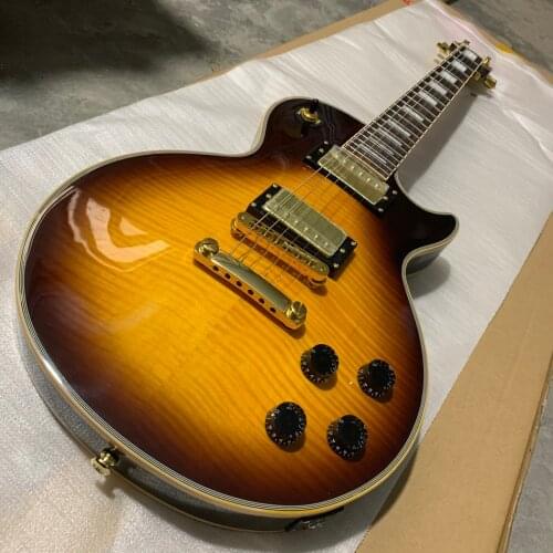 Electric guitar, Rosewood fingerboard, tone-pro bridge, Solid mahogany body electric guitar, Free shipping20210508