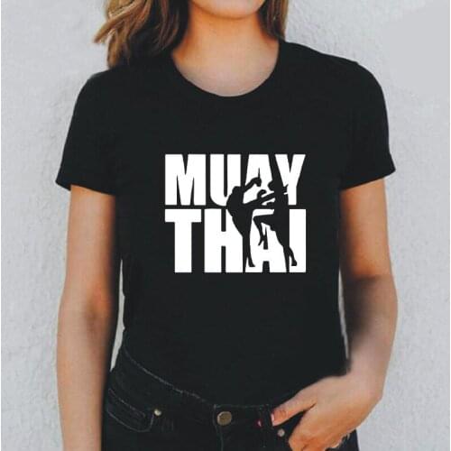 Muay Thai Blitz Judo Kickboxing Tee Shirt Femme Summer Muay Thai Kickboxing T Shirt Women Tops Casual T-shirt Camiseta Mujer