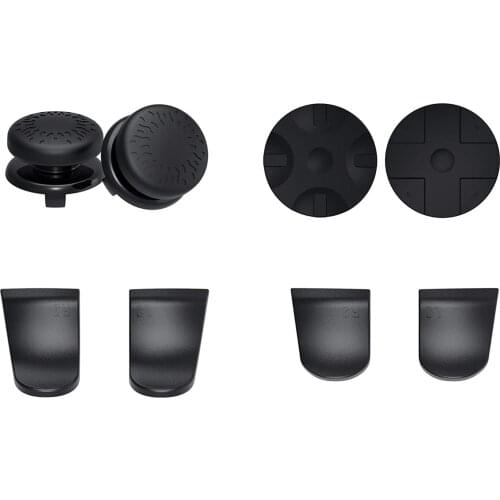 For DualSense Controller Trigger Extender Kit Anti-slip Button Joystick Extension Caps D-pad Cover For PlayStation 5 Controller