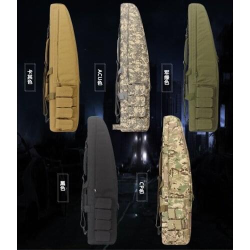 M249 large load carrying outdoor tactical shockproof slant mouth bag multifunctional water bomb long bag