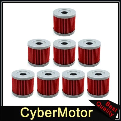 8x Oil Filter CB250 150cc 200cc 250cc Lifan Zongshen Loncin Motocross Motorcycle ATV Bike Pit Dirt Quad