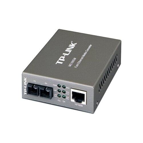 Multimode Media Converter TP-Link MC100CM 100 Mbps Grey