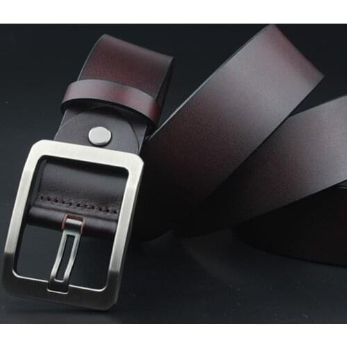 100%genuine leather tactical belts men brand pin buckle cowboy Luxury Designer High Quality vuitt tmallfs Belts plus size130 150