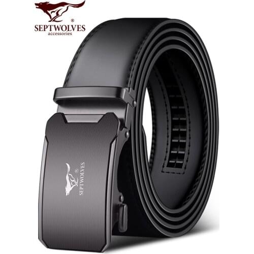 Mens Leather Belt Cowhide Leather Comfort Click Belt Trendy Ins Versatile Young Men Pant Belt Authentic belt belts