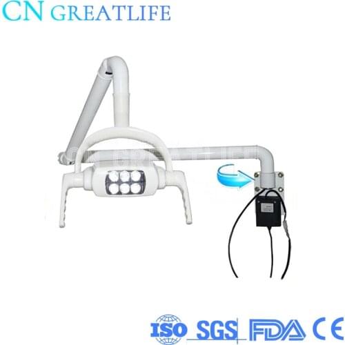 New Medical Surgical Operating Lamp Wall Mounted Hanging 180 Degree Rotate Wall Mounted Led Dental Light Dental Led Light