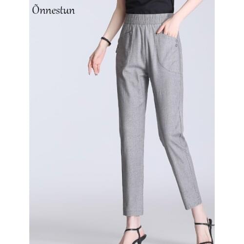 Onnestun Women's Linen Trousers