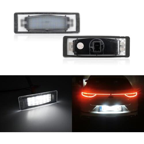 Fit For Kia Cadenza Premium Optima Hybrid K2/K3/K5 18-SMD Canbus Led License Plate Lights