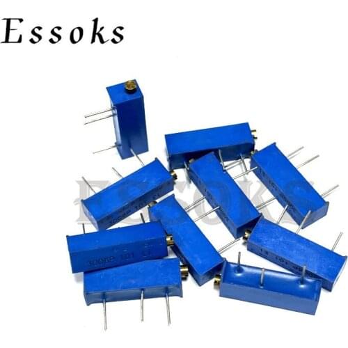 10pcs 3006 3006P 100 200 500 1K 2K 5K 10K 20K 50K 100K 200K 500K 1M ohm P103 102 103 503 104 105 100R 200R 500R Potentiometer