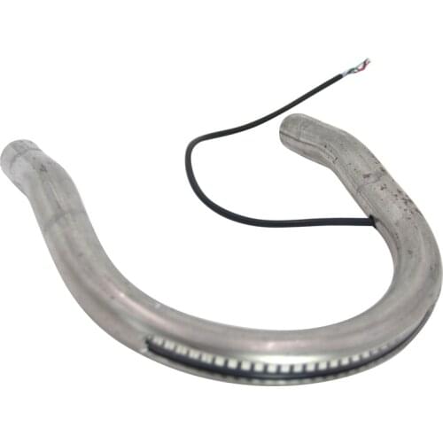 Universal Motorcycle Seat Frame Hoop Loop with LED Tail Lights Turn Signal Lights for Honda Kawasaki Yamaha