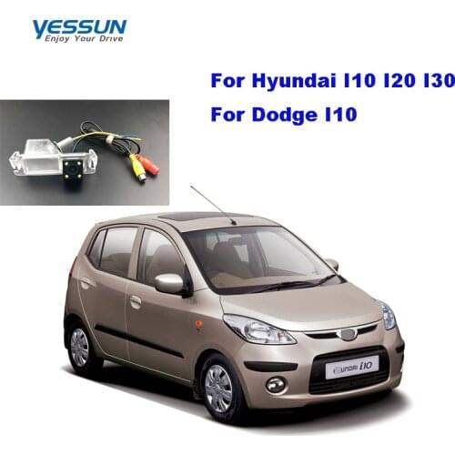 Yessun reversing camera For Hyundai I10 I20 I30 Dodge I10 CCD rear view camera/ license plate camera/housing mount kits