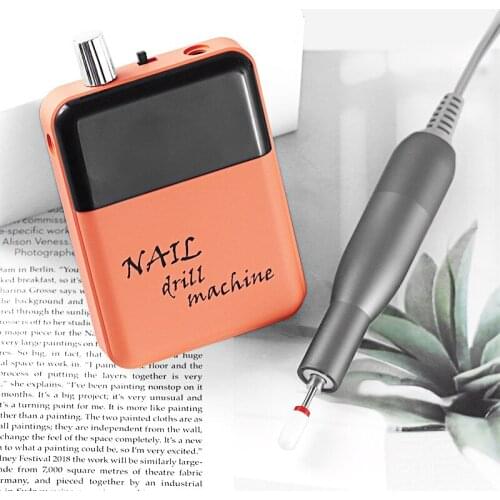 2020 new arrival Mini nail polisher Macaron color 30000 rpm polisher nail tools
