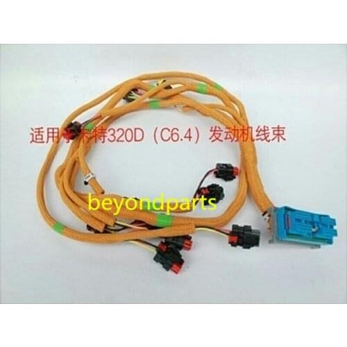 320D excavator wiring harness C6.4 engine wire harness 296-4617